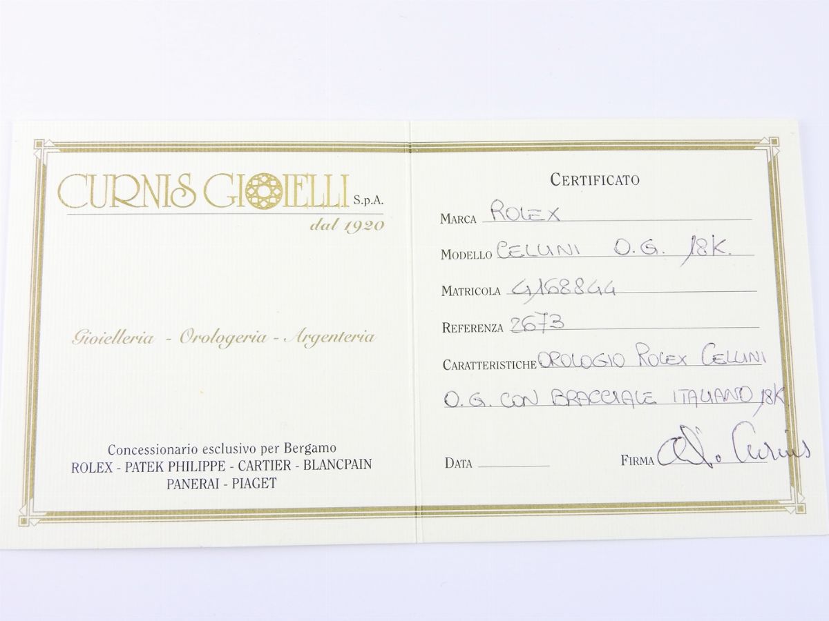 Orologio da Polso per Donna Rolex in Oro Giallo