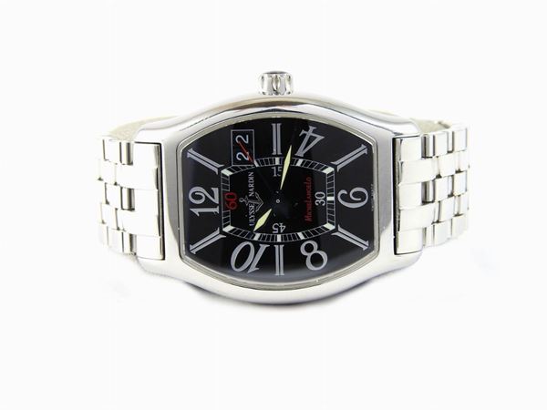 Stainless steel Ulysse Nardin gentlemen wrist chronograph