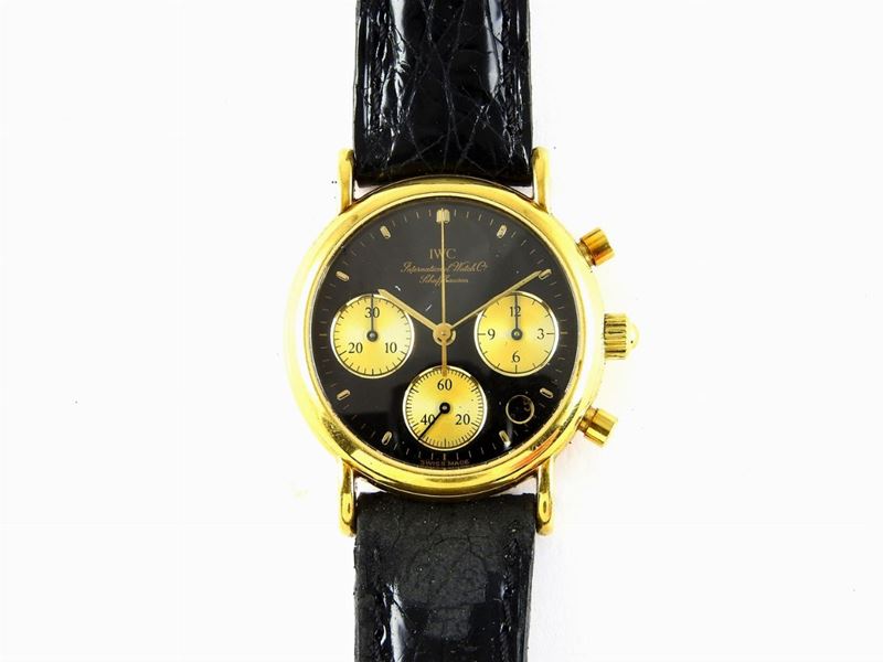 Cronografo da Polso per Donna Iwc in Oro Giallo