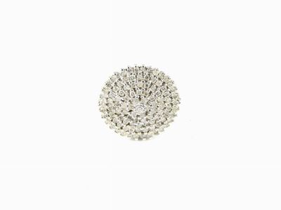 Anello in Oro Bianco e Diamanti