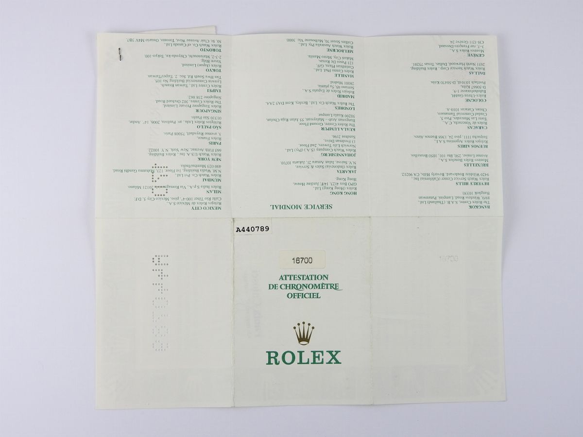 Orologio da Polso per Uomo Rolex in Acciaio