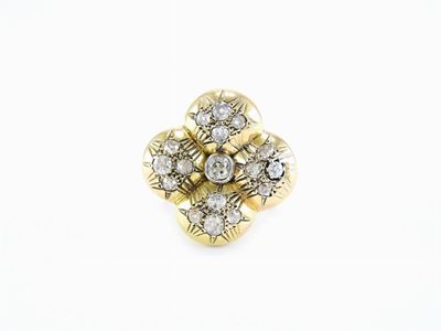 Anello in Oro Giallo e Diamanti