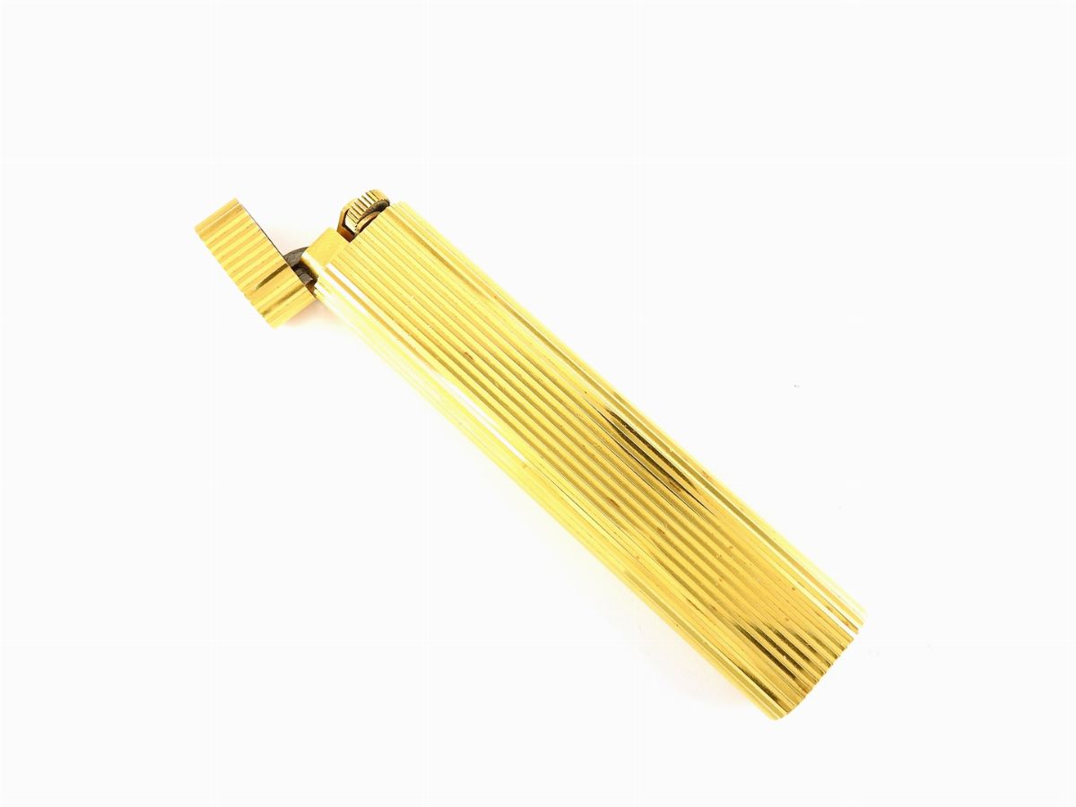 Accendino Cartier Placcato Oro Giallo