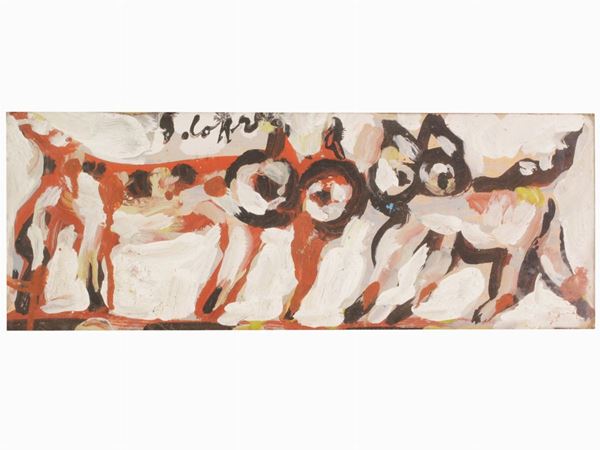 Silvio Loffredo : Kittens  ((1920-2013))  - Auction Modern and Contemporary Art - II - Maison Bibelot - Casa d'Aste Firenze - Milano