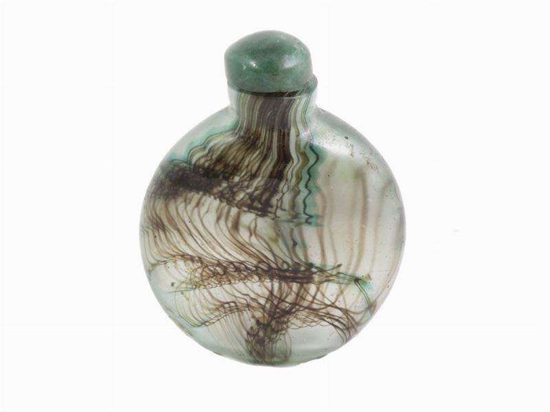 Snuff Bottle in Vetro