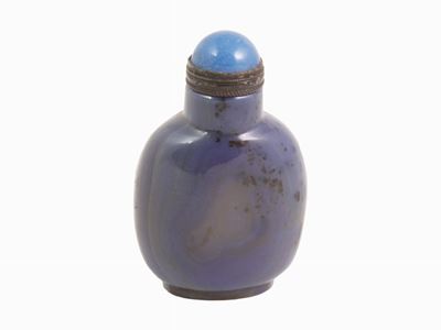 Snuff Bottle in Pietra Dura