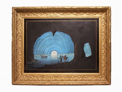 Veduta della Grotta Azzurra a Capri