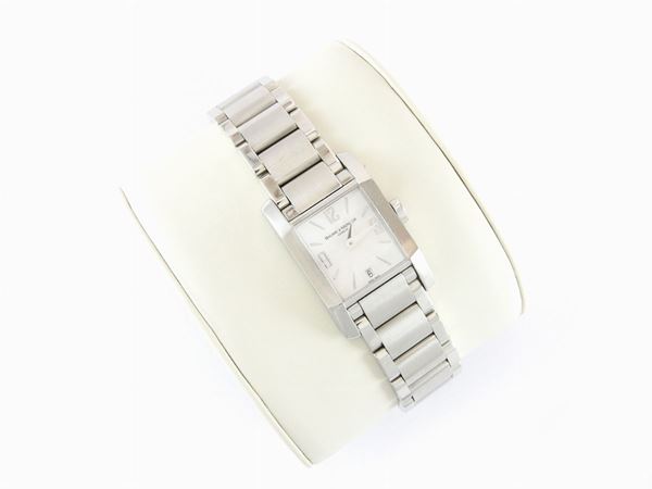 Stainless steel Baume & Mercier lady wristwatch  (Hampton model, ref 65488)  - Auction Watches and Jewels - I - I - Maison Bibelot - Casa d'Aste Firenze - Milano