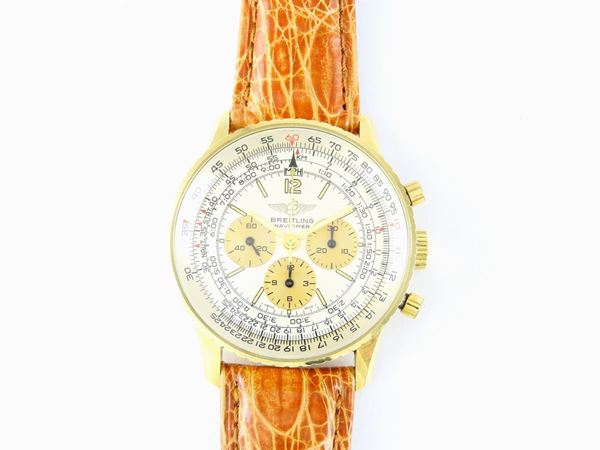 Cronografo da polso per uomo Breitling in oro giallo