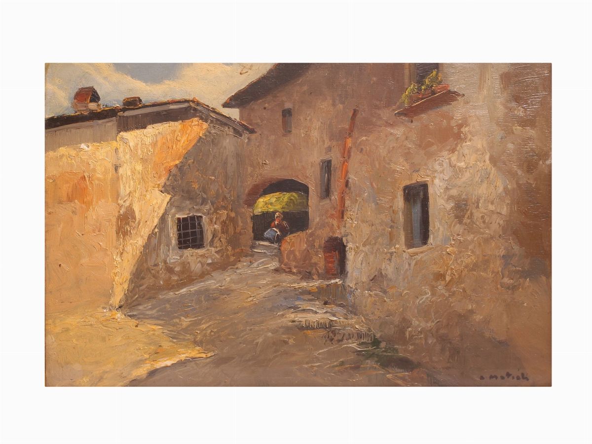 Armeno Mattioli - Scorcio di Casolare