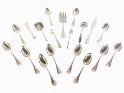 Lotto di Posatine in Argento Sterling