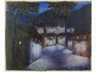 Paesaggio Notturno 1956