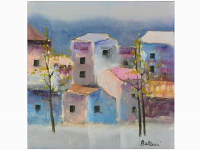 Paesaggio con Case