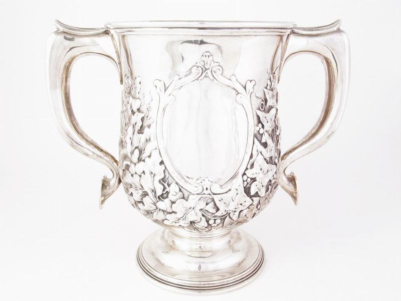 Grande Coppa Biansata in Argento Sterling