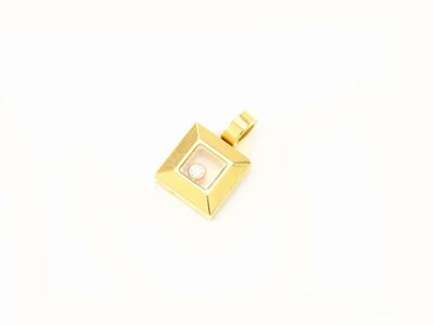 Ciondolo Chopard in Oro Giallo e Diamante