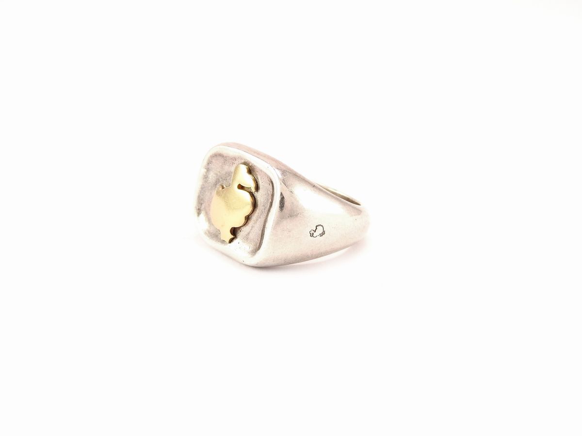 Anello Pomellato in Argento 925/1000 e Oro Giallo
