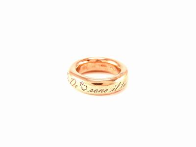 Fede Pomellato in Oro Rosa 375/1000