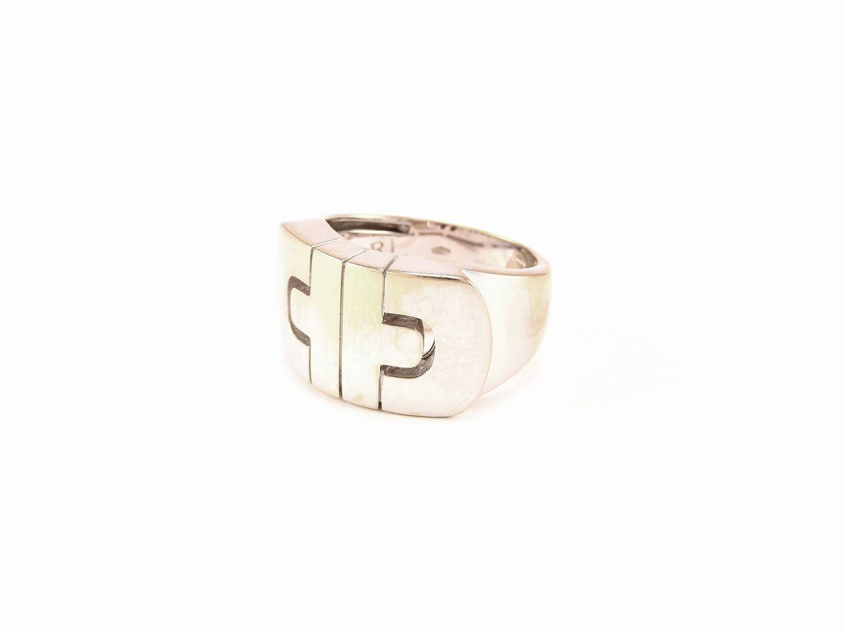 Anello Bulgari in Oro Bianco