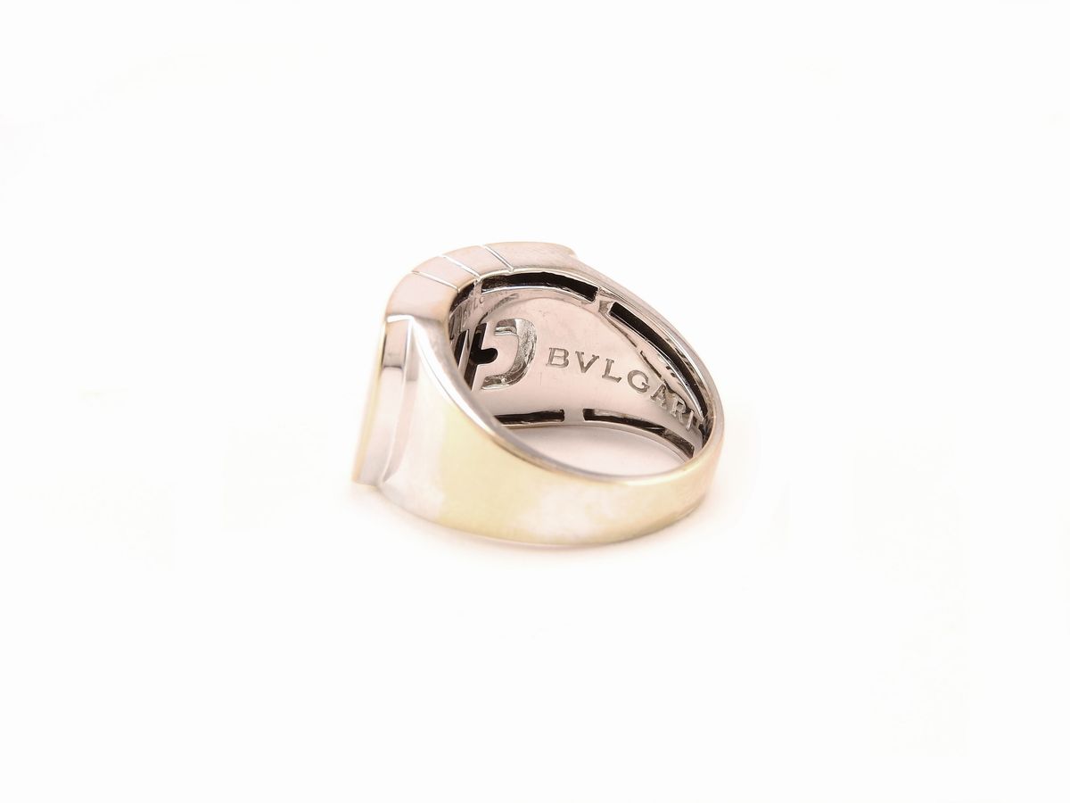 Anello Bulgari in Oro Bianco
