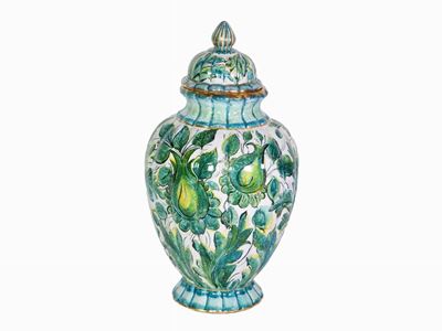 Vaso in Ceramica Smaltata, Anni Cinquanta