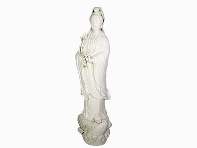 Grande Quanin in Porcellana Blanc De Chine