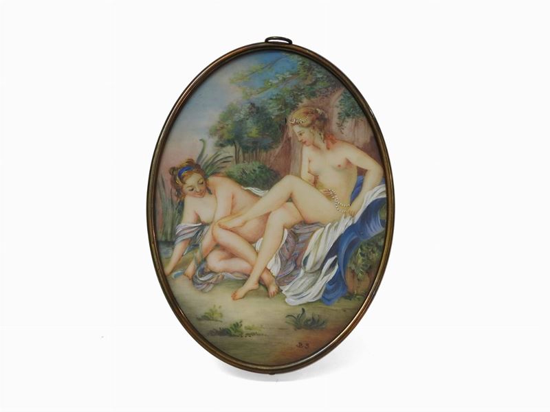 Lotto di Miniature Dipinte