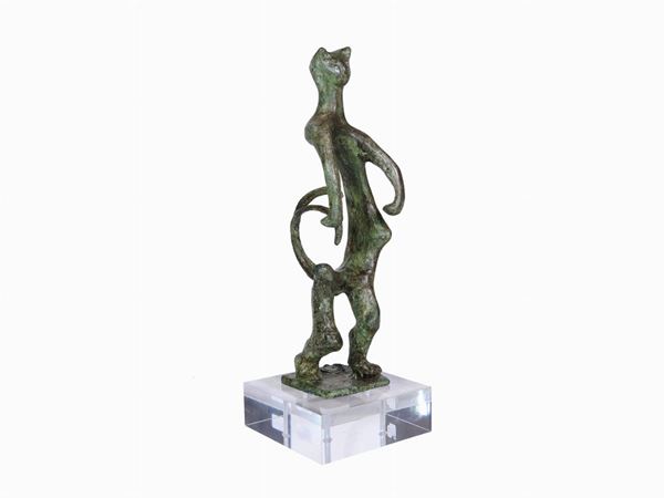 Sauro Cavallini : Cat 1970  ((1925-2016))  - Auction Modern and Contemporary Art - II - Maison Bibelot - Casa d'Aste Firenze - Milano