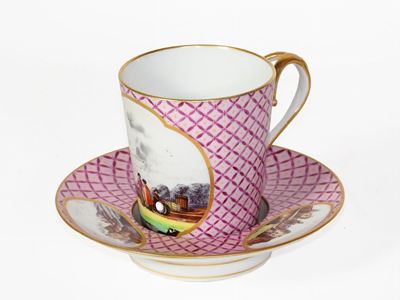 Tazza da Collezione in Porcellana