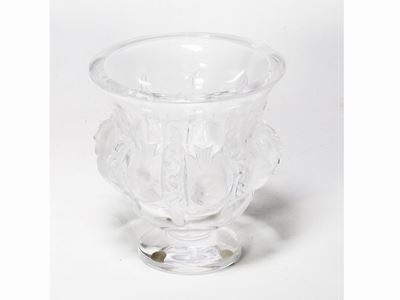 Vaso 'dampierre' in Cristallo Incolore e Satinato