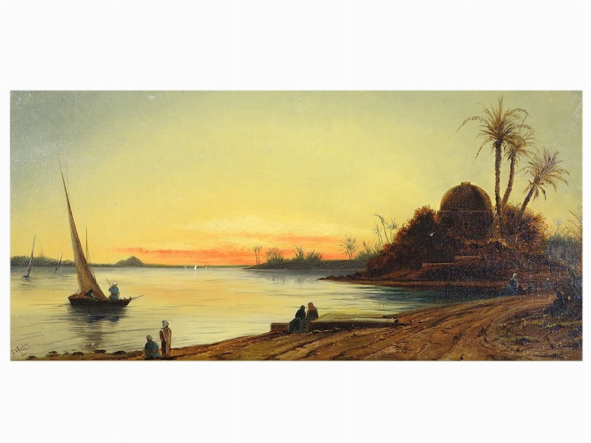 Paesaggio sul Nilo
