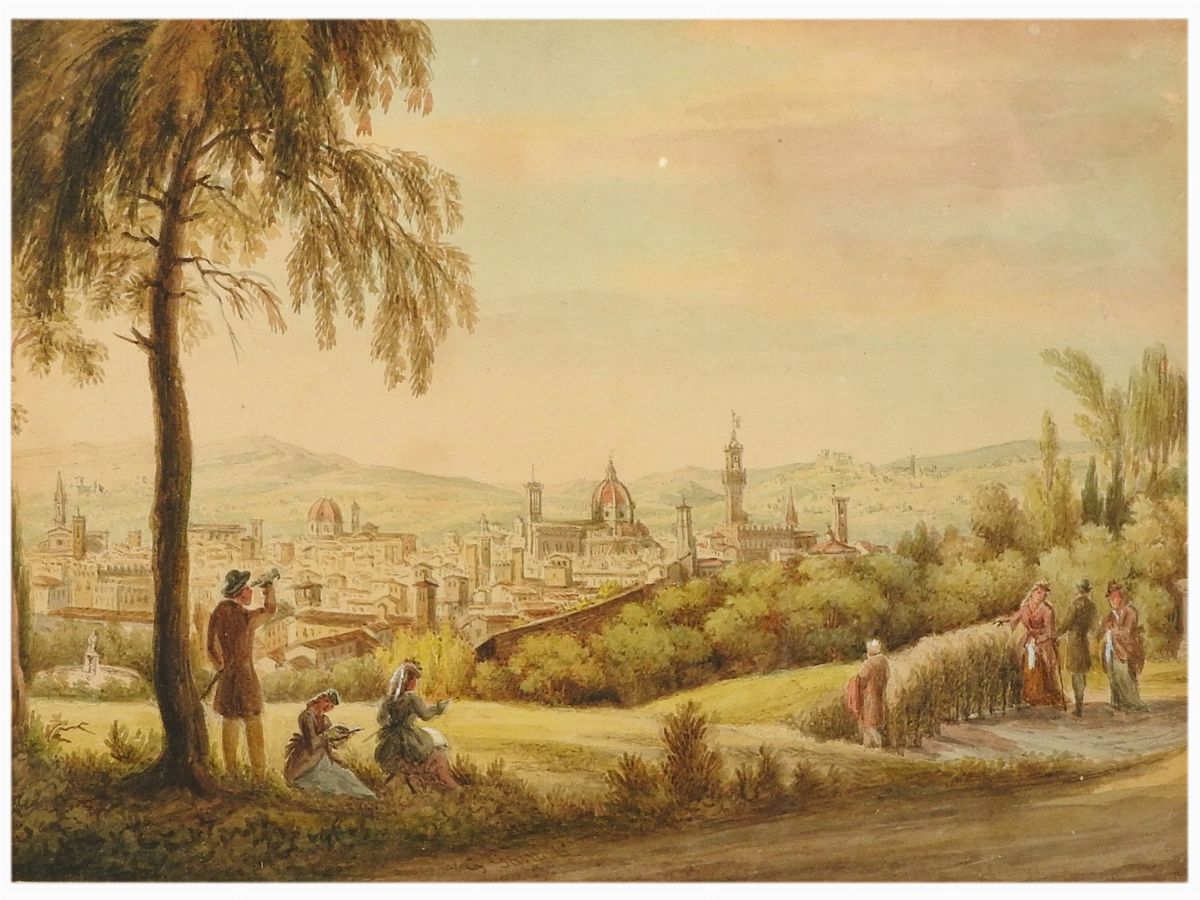 Giuseppe Gherardi - Il Reale Giardino dei Boboli a Firenze