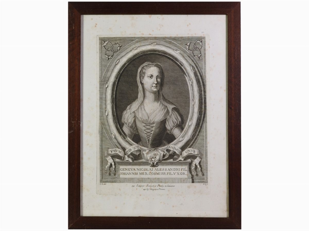 Ritratti di Casa Medici da Zocchi e Gherardini