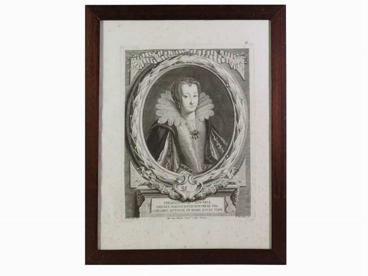Ritratti di Casa Medici da Zocchi e Gherardini