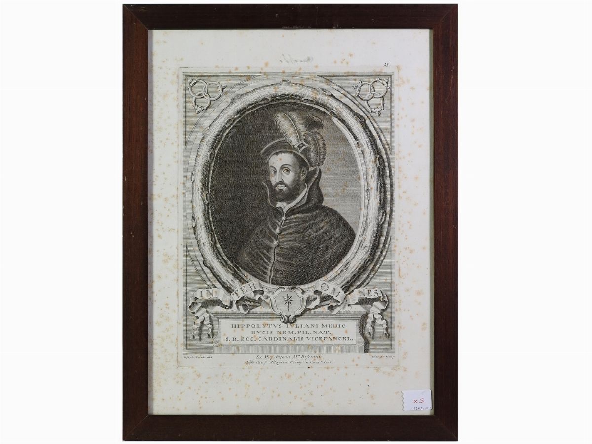 Ritratti di Casa Medici da Zocchi e Gherardini
