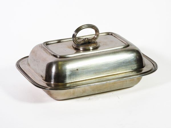 A Silver Serving Dish