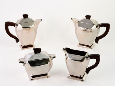 Servito da Te e Caffè in Argento