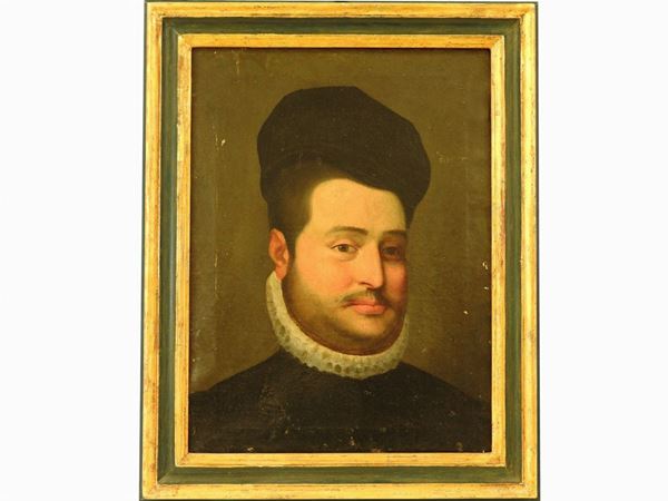 Maniera di Giovanni Battista Moroni - Ritratto di gentiluomo