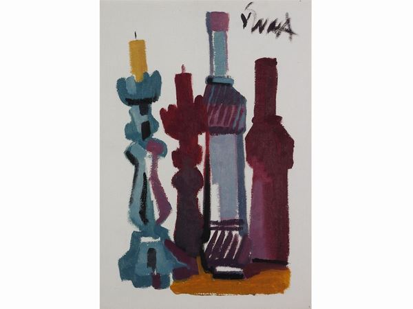 Lucio Venna : Still Life  ((1897-1974))  - Auction Modern and Contemporary Art - II - Maison Bibelot - Casa d'Aste Firenze - Milano