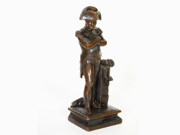 A Bronze Sculpture of Napoleone  - Auction Furniture, Silver and Curiosities from a Roman House - I - Maison Bibelot - Casa d'Aste Firenze - Milano