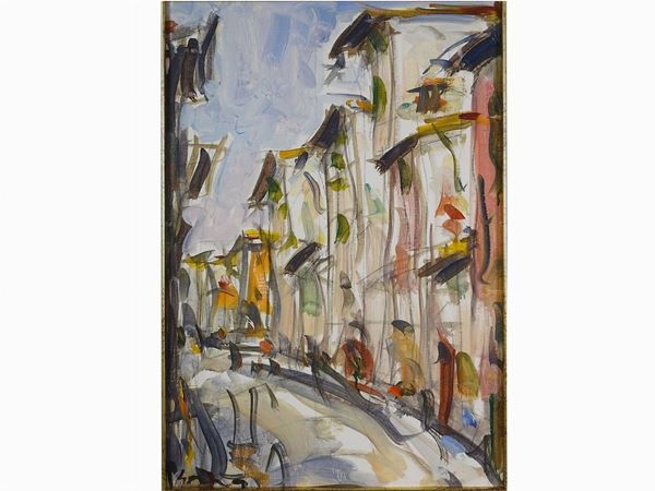 Enzo Pregno : View of Florence  ((1898-1972))  - Auction Modern and Contemporary Art - II - Maison Bibelot - Casa d'Aste Firenze - Milano