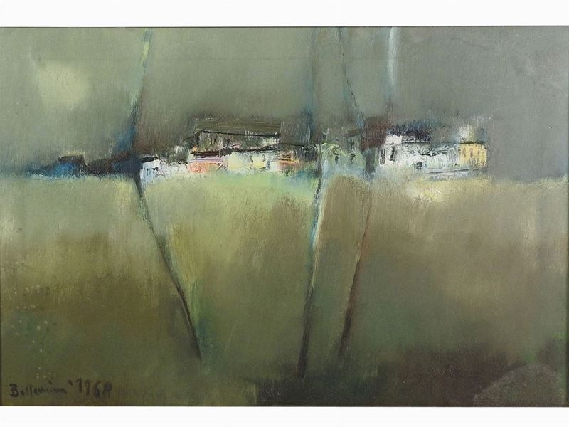Lido Bettarini - Paesaggio Toscano 1968