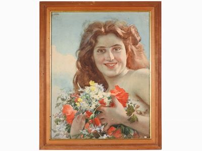 Ritratto di Fanciulla con Fiori