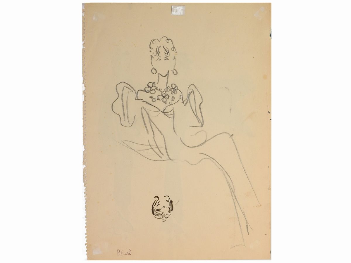 Christian Jacques Bérard - Figurino di Moda