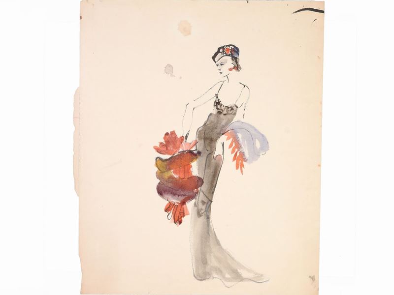 Christian Jacques Bérard - Figurino di Moda