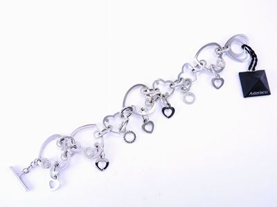 Bracciale in Oro Bianco e Diamanti