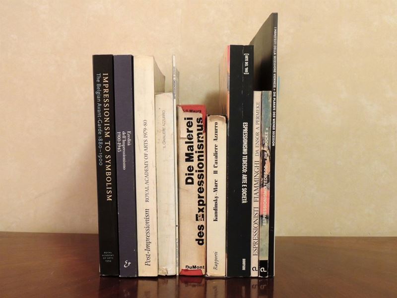 Undici Libri D'arte Sull'impressionismo e L'espressionismo