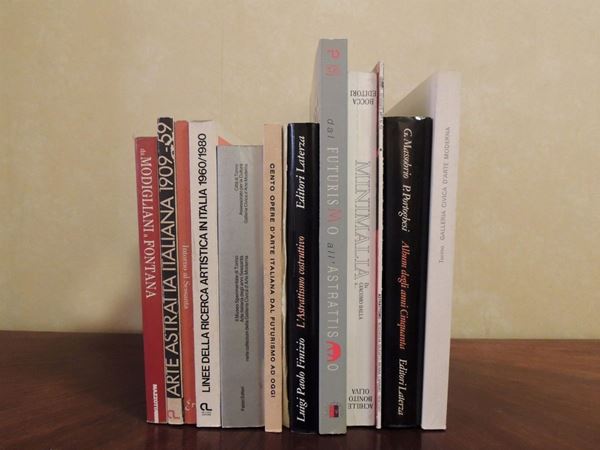 Thirteen Books on Twentieth Century Art  - Auction Laura Tansini's Art Library - Maison Bibelot - Casa d'Aste Firenze - Milano