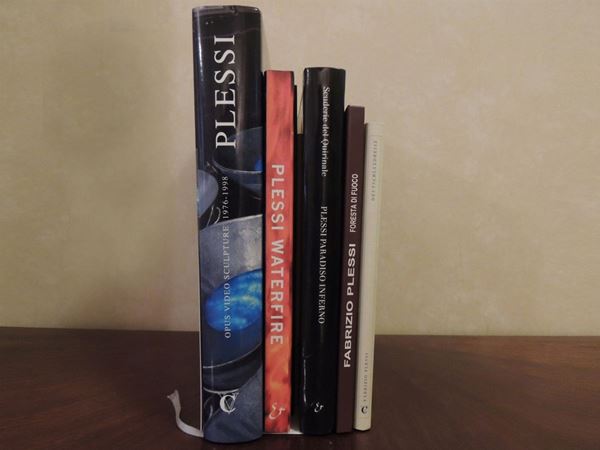 Seven Art Books on Fabrizio Plessi