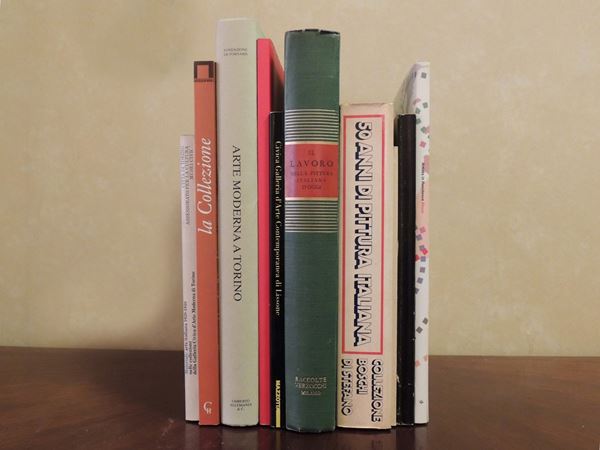 Dieci libri d'arte moderna e contemporanea  - Asta La Biblioteca d'arte di Laura Tansini - Maison Bibelot - Casa d'Aste Firenze - Milano
