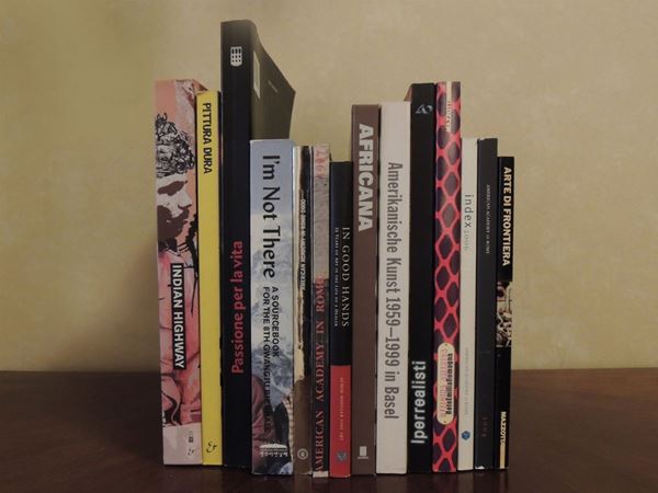 Quattordici libri di arte moderna e contemporanea  - Asta La Biblioteca d'arte di Laura Tansini - Maison Bibelot - Casa d'Aste Firenze - Milano